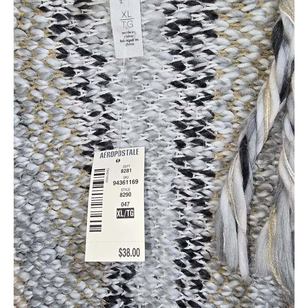 Brand New Bethany Mota Special Edition Bohemian Sweater Fringe Cardigan Size XL - Picture 4 of 7